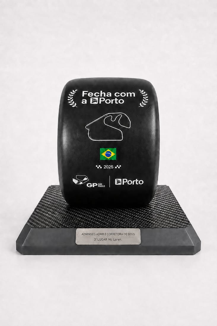 Troféu Fecha com a Porto do GP São Paulo 2025 — 3º lugar McLaren